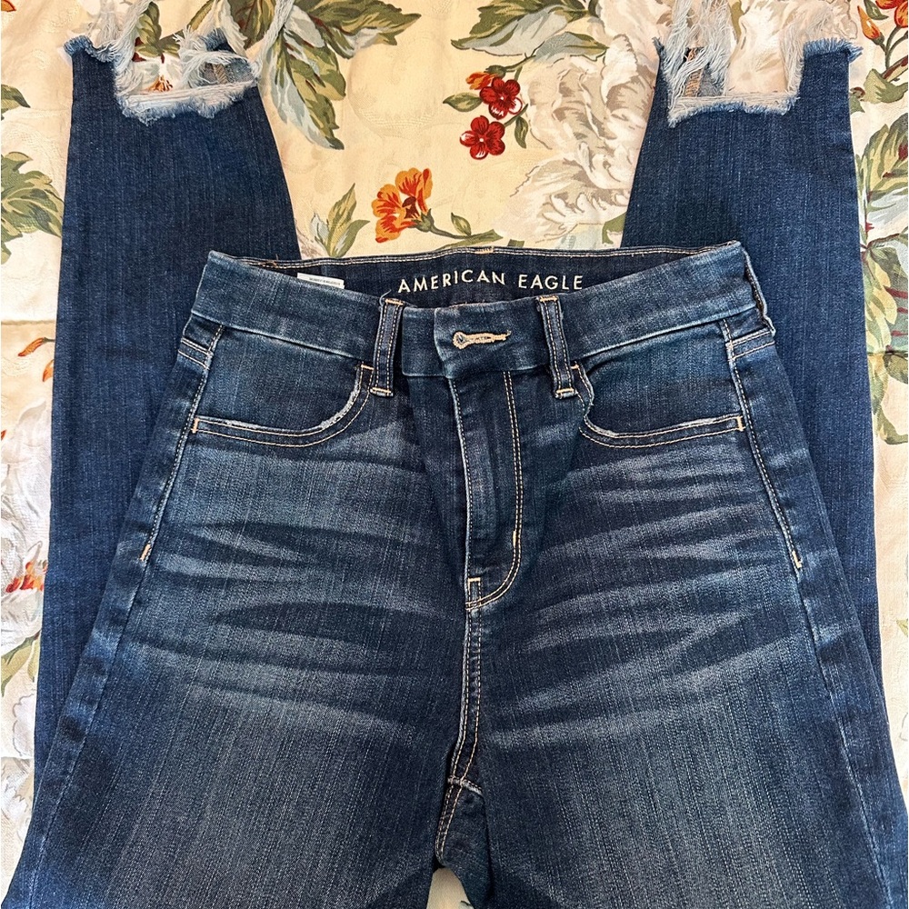 American Eagle Jeans - Curvy Hi-Rise Jegging Crop
